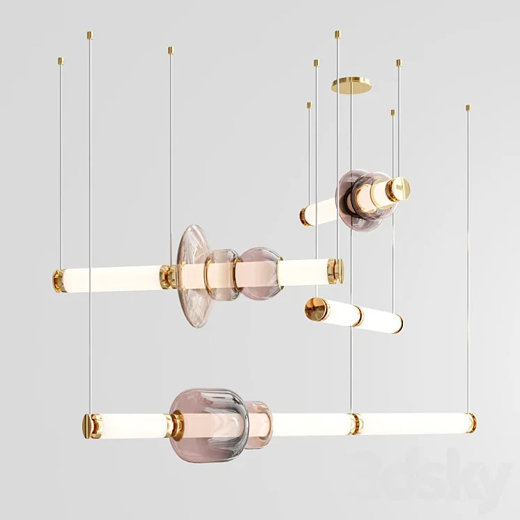 Luna chandelier 3 tier